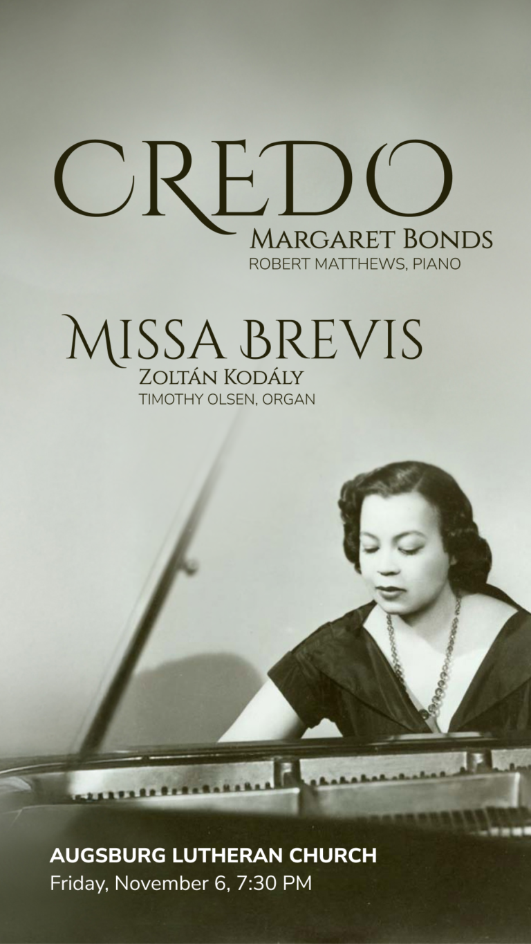 Concert Poster for November 2026 Cocnert